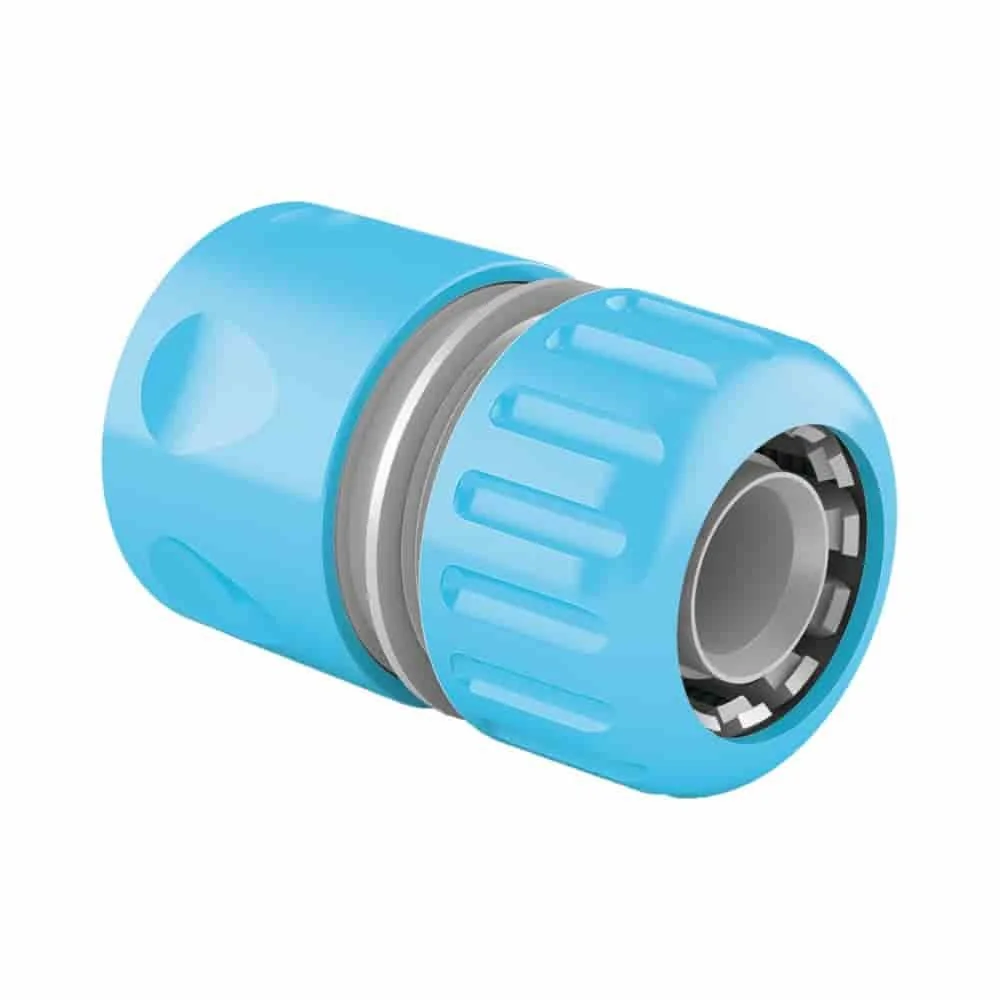 "1" Snelkoppeling zonder Waterstop - Tuinslang Koppeling met RVS image"