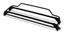 Luggage rack "Summer" black powder-coated for Audi A4 Cabriolet built in 2001