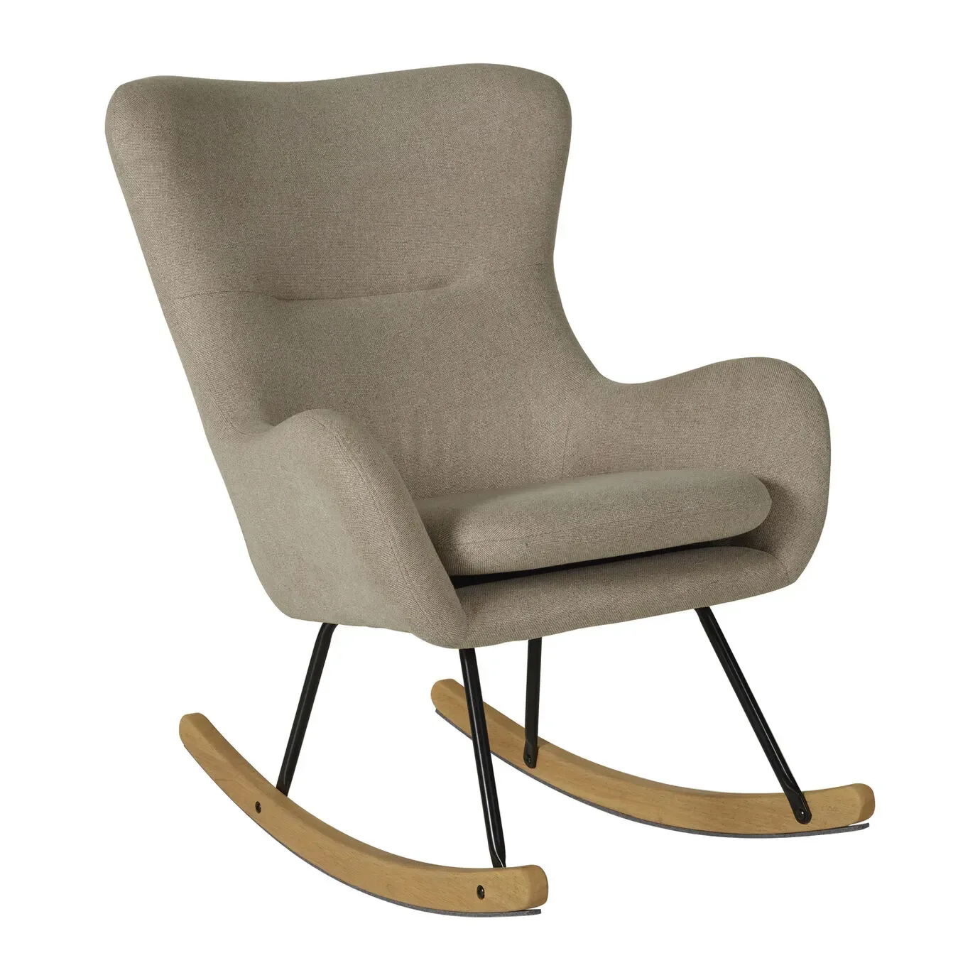 Quax schommelstoel, fauteuil voor borstvoeding - Basic, Kleur: Woestijn