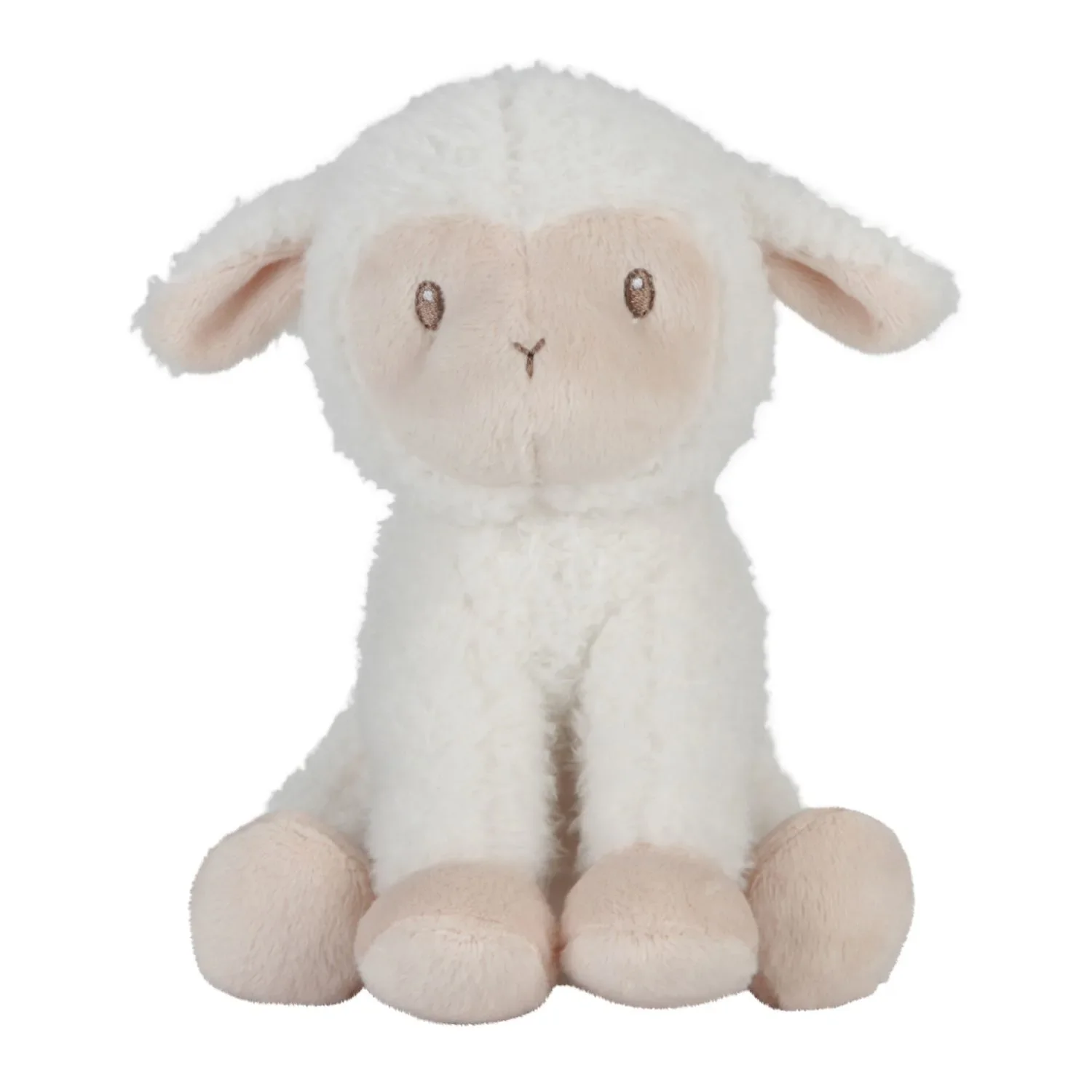 "Little Dutch Knuffeldier schaap - Little Farm, van zachte stof, 17 cm image"