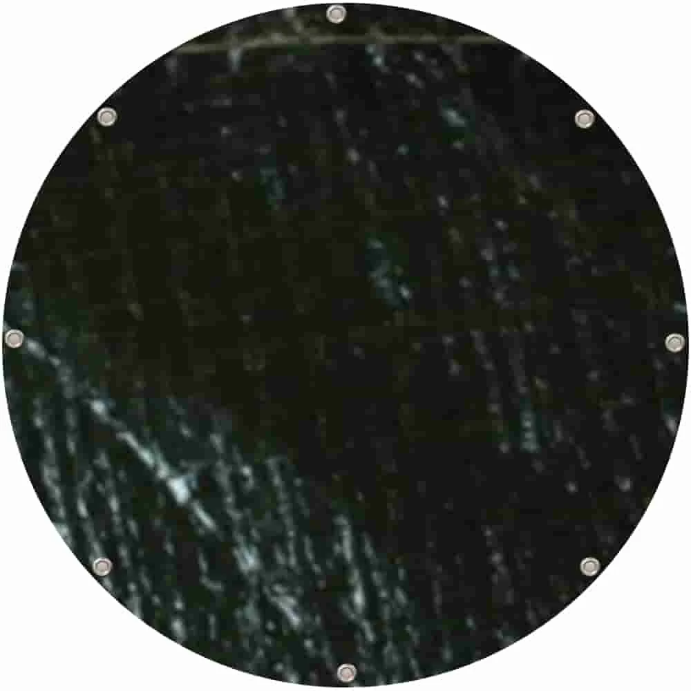 "Afdekzeil rond, 210g/m², waterdicht, scheurbestendig, groene plane, 4 Meter (12,57m²) image"