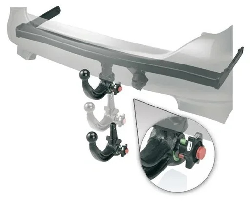 "Tow bar for VW T5, A40V, PKO KIT image"