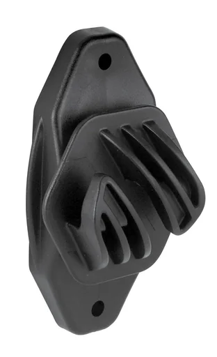 "Rope insulator "Euro Cord", color black, 10 pieces in a bag image"