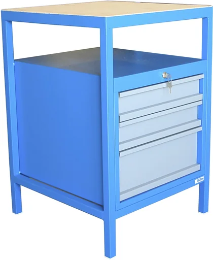"Werkbank P 600 S met 3 laden, afsluitbaar image"