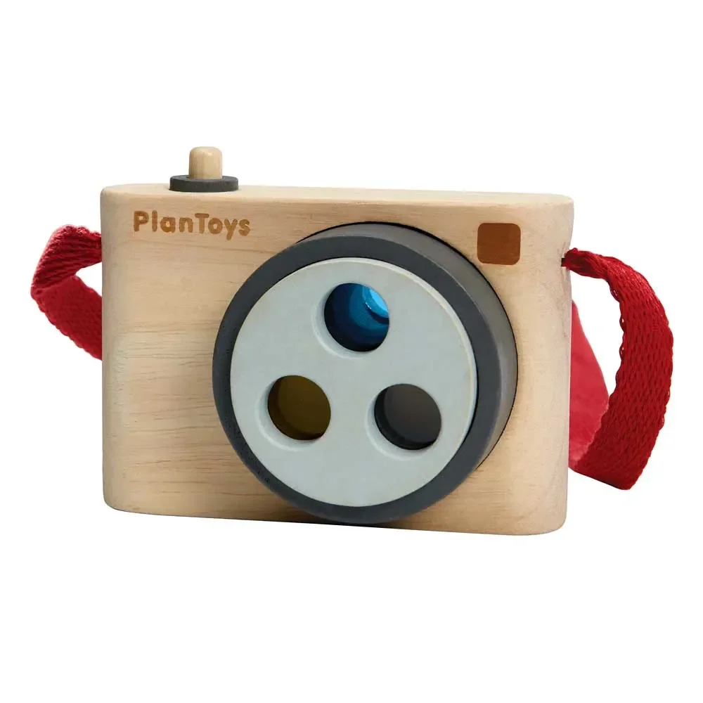 "Plan Toys Speelgoedcamera kleurrijk hout image"