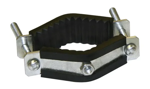 "Mounting clamp for round posts 35-70mm image"