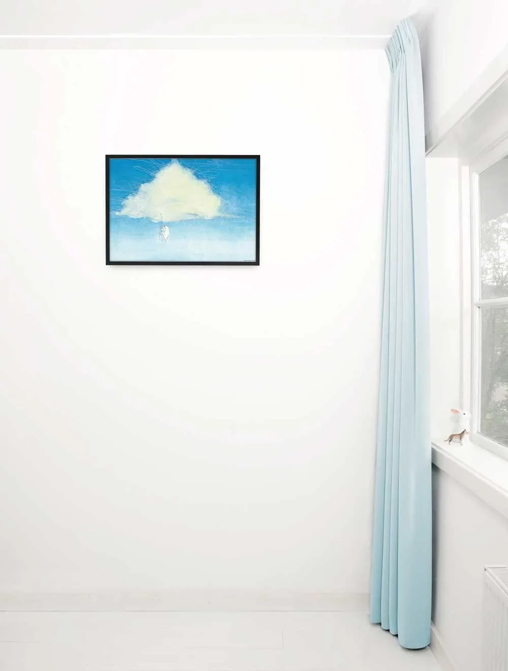 Kek Amsterdam kinderposter ijsbeer & wolk