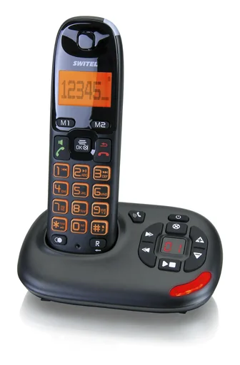 "Cordless DECT telephone VITA DCT50071 with answering machine image"
