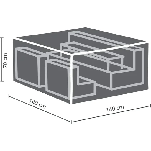 "protective cover for lounge set - XS image"