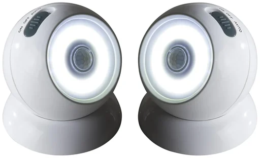"Set of 2 light balls with motion detector image"
