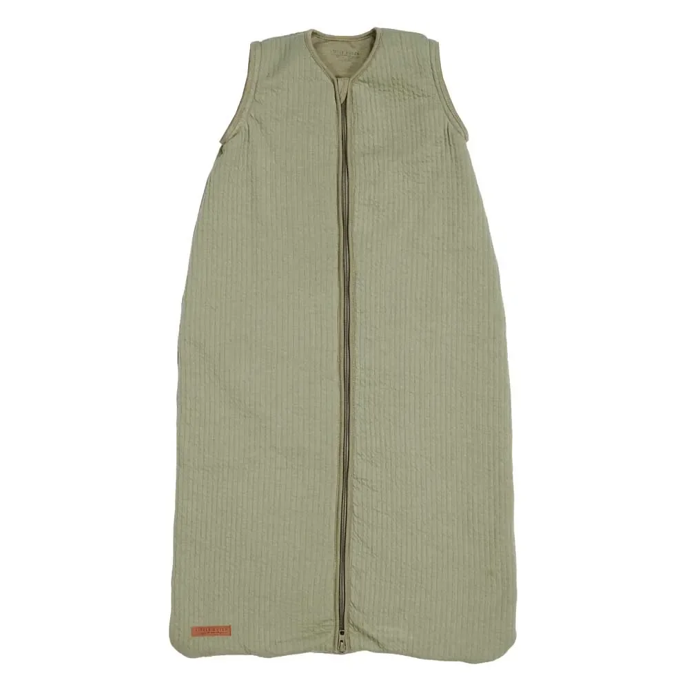 "Little Dutch zomerslaapzak uni olijf "Pure Olive, Maat: 90 cm image"
