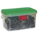 Ring insulator M. Doorl. Support bucket 100 pieces including screwing