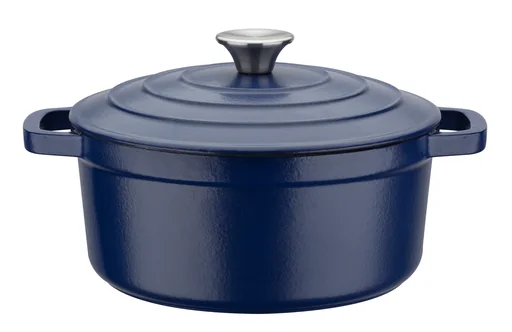 "Round cooking pot 20 cm Blue Magic image"
