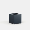 Herstera Garden Plantenbak Cube 50 × 50 × 50 cm Antraciet – vierkante stalen plantenbak
