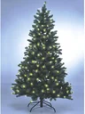 Christmas tree with LED lights and stand, 150 cm high