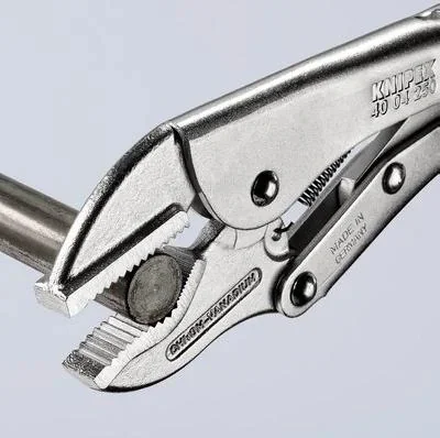 "Universal grip pliers, galvanized image"
