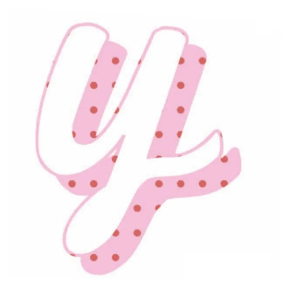 Lilipinso Sticker roze letter y