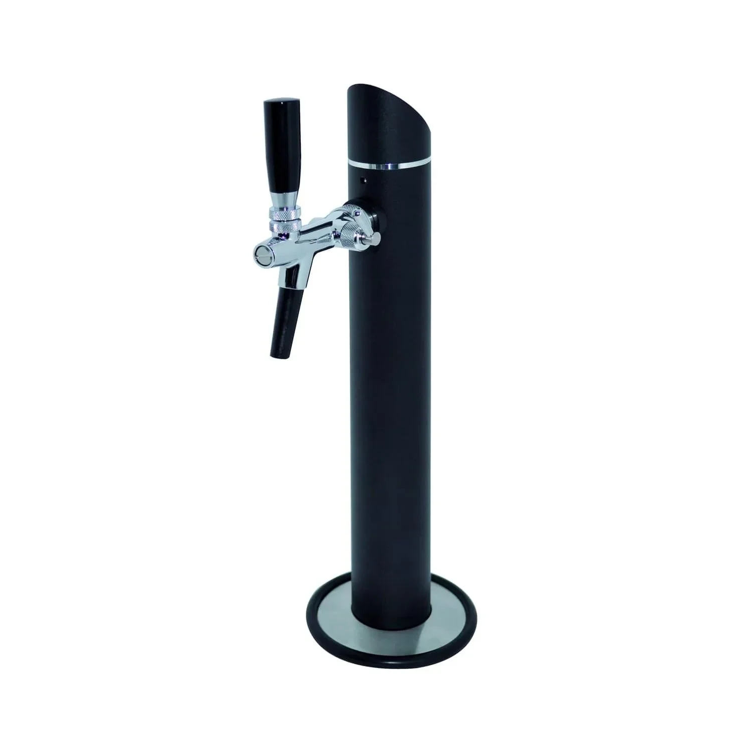 "Tapzuil, Biertapzuil - Model Black Tower, 1 lijn, met decoratieve flens image"
