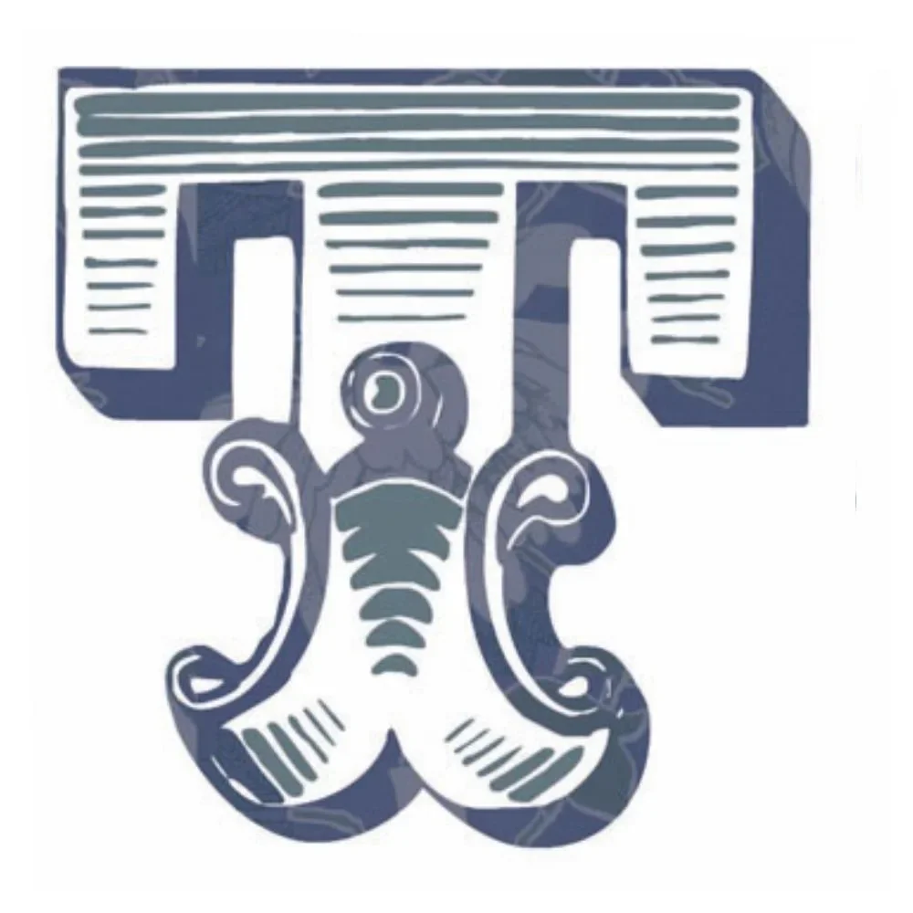 "Lilipinso sticker blauwe letter t image"