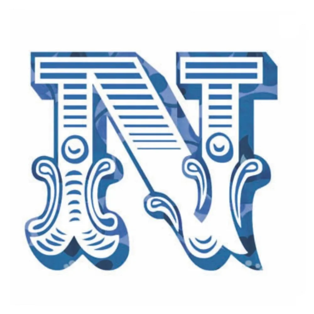 "Lilipinso stickers blauwe letter n image"
