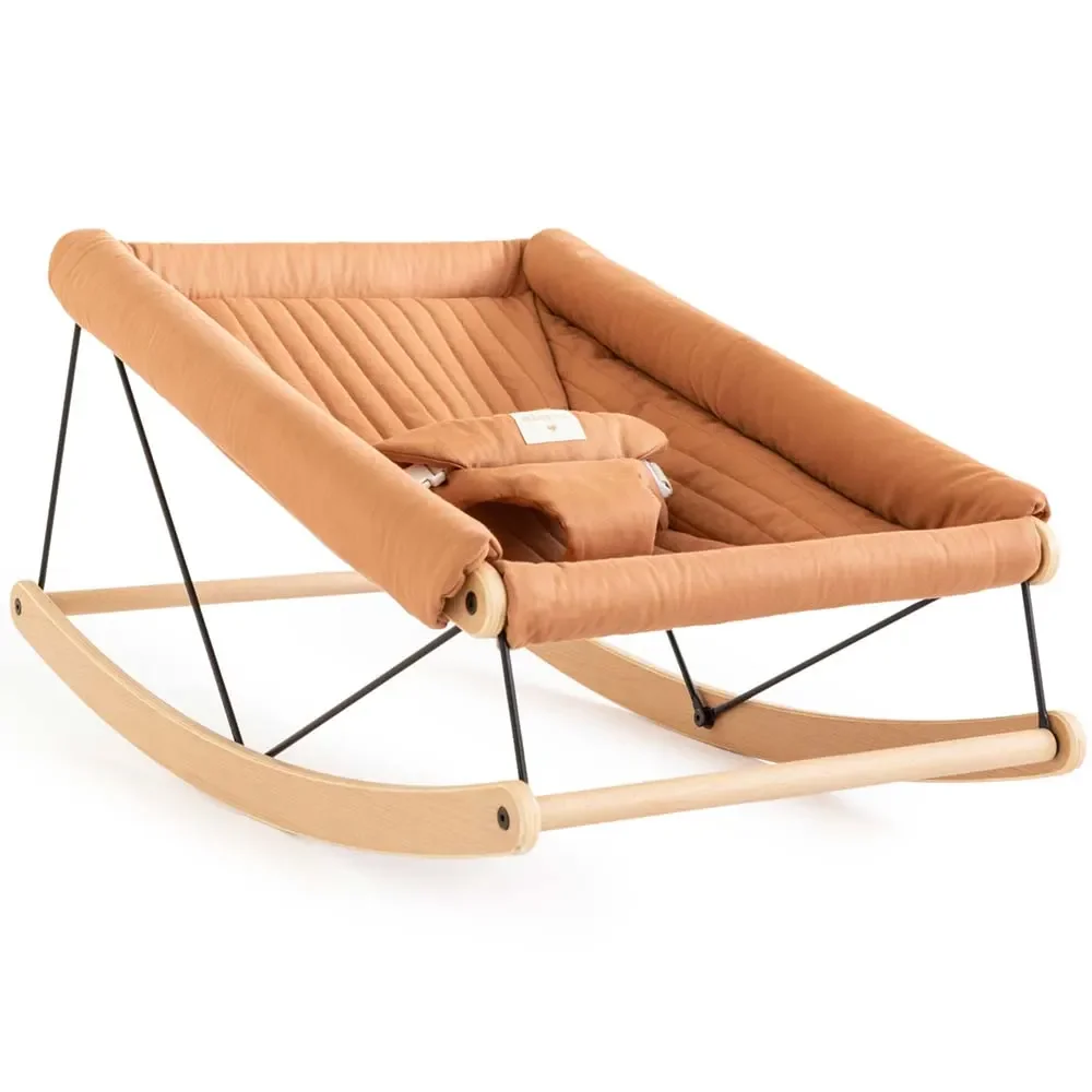 "Baby wipstoeltje, vervangende hoes - Nobodinoz, Sienna bruin image"