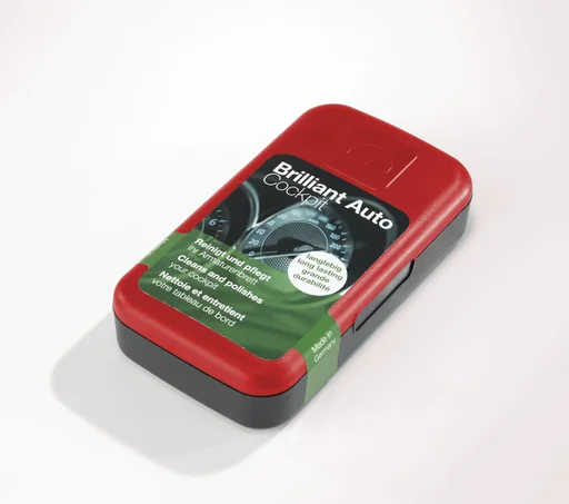 "Brilliant Car Cockpit Sponge - with red lid image"