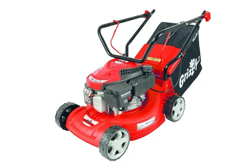 "Petrol lawn mower with 40L grass collector - 4-stroke - 2.6 HP - 40 cm cutting width - 600m² - BRM 4013 image"