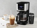 3-in-1 coffee machine - With timer/time pre-selector - ToGo cup 400 ml - Iced coffee function