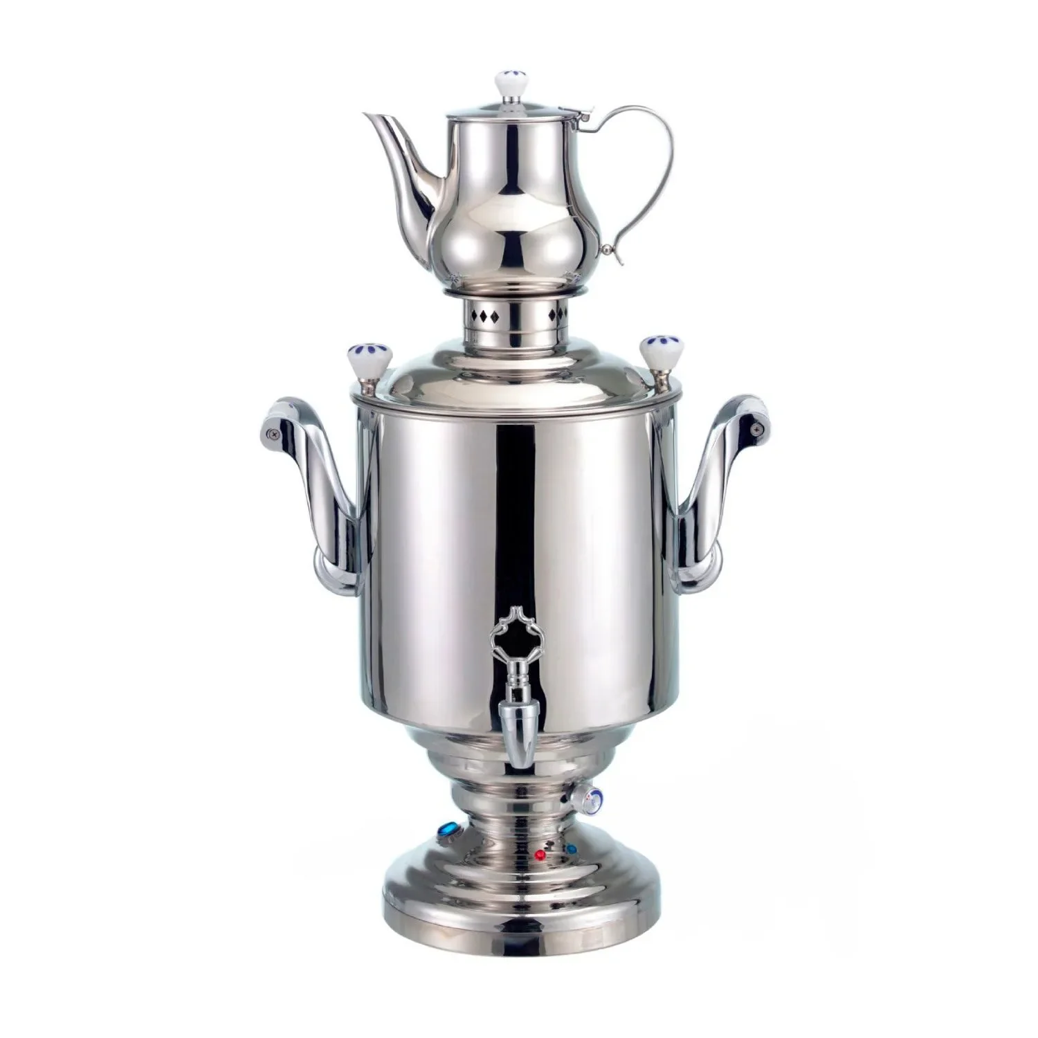 "Samovar met Theepot, Russische Theeketel Elektrisch - Katharina III image"