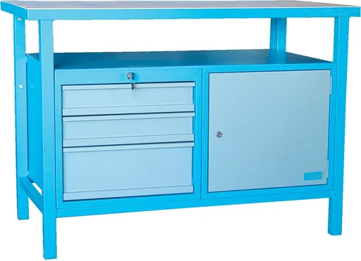 "Werkbank P 1200 SLT met laden en afsluitbare deur image"