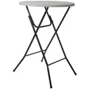 Round folding table - 80 x 110 cm (ø x H) - White