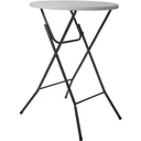 folding table - round - ø 80 x 110 cm