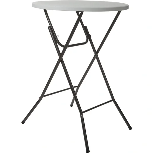 "folding table - round - ø 80 x 110 cm image"