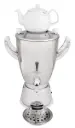 Samovar met theekoker, Russische elektrische waterkoker voor thee - Odette Blanc
