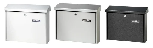 "Mailbox steel-lacquered Journal 5867 Si silver image"