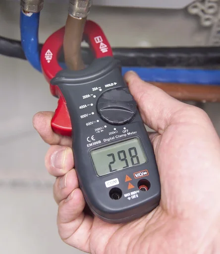 "Current clamp multimeter image"