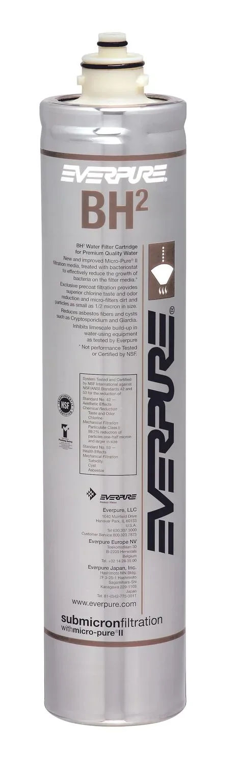 "Waterfilter, filterpatroon - Everpure BH2 voor eersteklas water / warme dranken / koffiezetapparaten image"