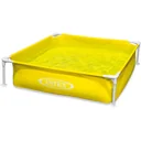 Baby floor pool with frame-yellow
