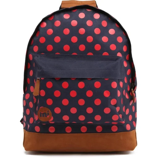 "Backpack All Polka Navy / Light Red image"