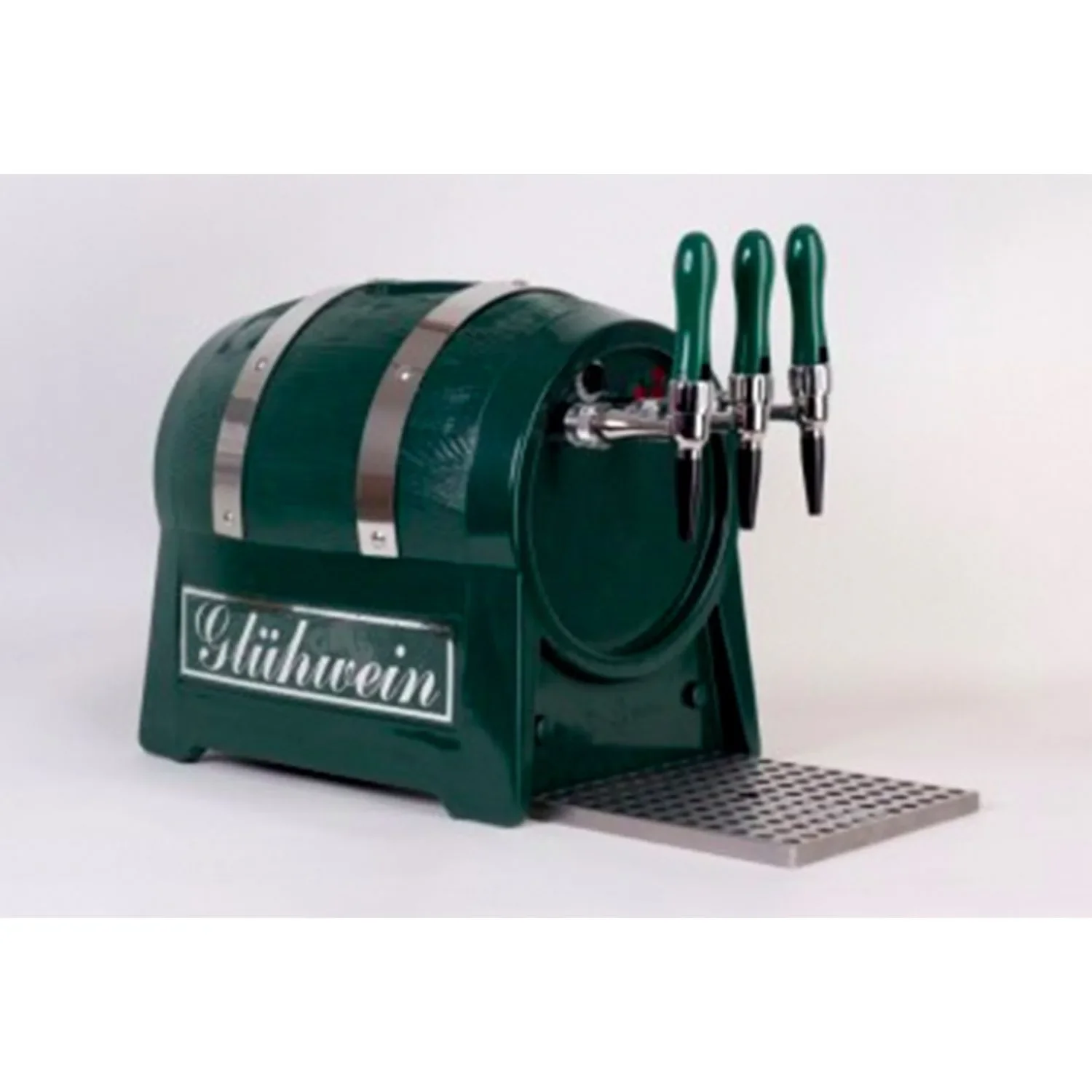 Glühweintapinstallatie, drankendoorstromer 9kW, tonvorm, met elektrische P