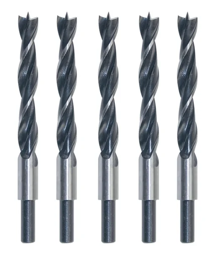 "Wood drill bit set 10.0 mm - 5 pieces image"