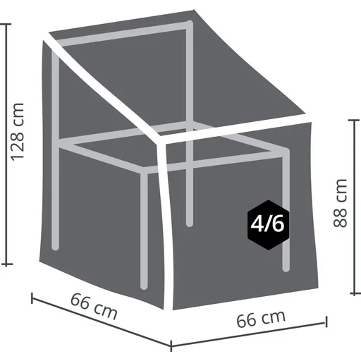 "protective cover for stackable chairs image"