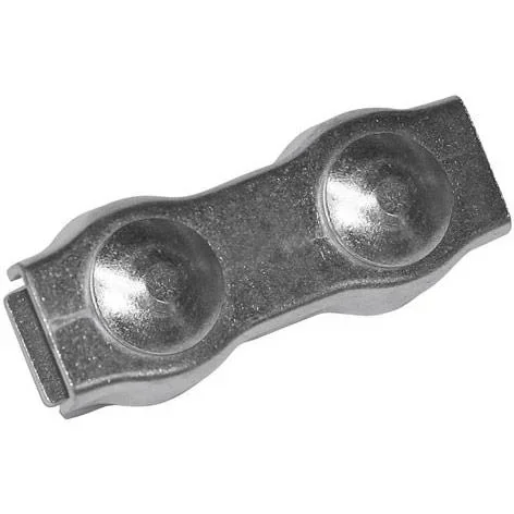 "Cable connectors Ø 6 mm galvanized (5 pieces) image"