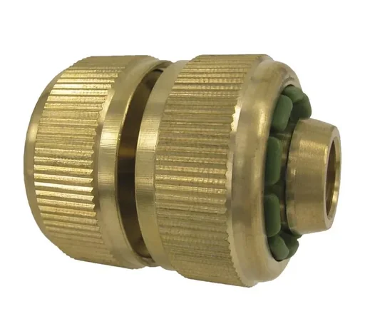 "Slangkoppeling/reparateur met steek-systeem 3/4", messing knelkoppeling image"