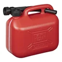 Rode brandstofjerrycan 5 l