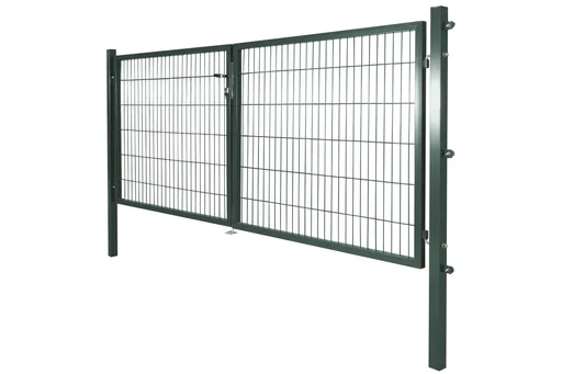 "Tuingate voor dubbelstaafmat, tweevleugelig, 2x 150 x 120 cm image"