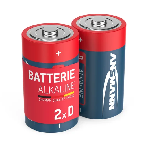 "Alkaline batterij Mono D - 2 stuks image"