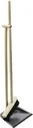 Staande bezem- en blikset "Faule Grete", totale hoogte 97 cm - 760 g