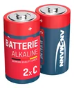 Alkaline batterijen Baby C – 2 stuks