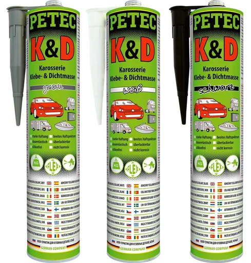 "Body adhesive/sealing compound, black, 310 ml image"